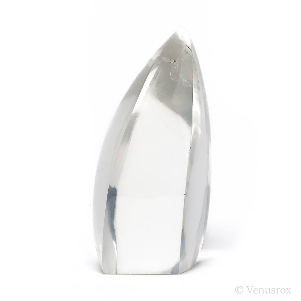 Clear Quartz Polished Flame from Brazil | Venusrox