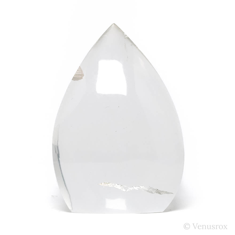 Clear Quartz Polished Flame from Brazil | Venusrox