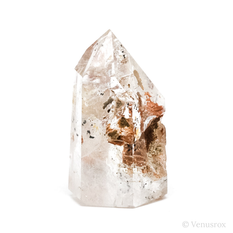 Elestial Quartz Part Polished/Part Natural Point from Madagascar | Venusrox