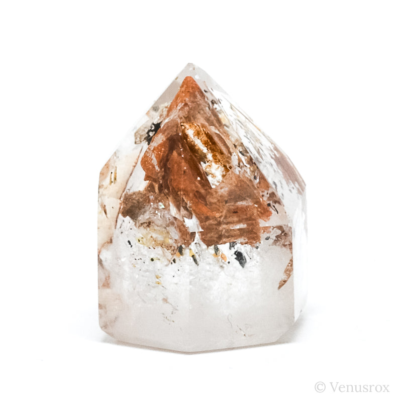 Elestial Quartz Part Polished/Part Natural Point from Madagascar | Venusrox