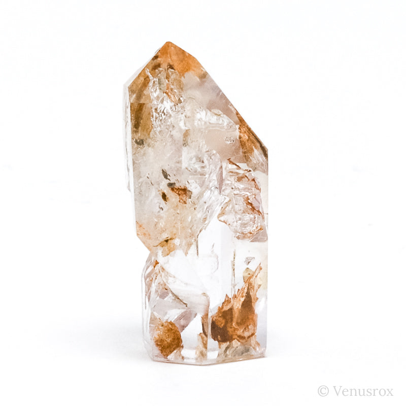 Elestial Quartz Part Polished/Part Natural Point from Madagascar | Venusrox