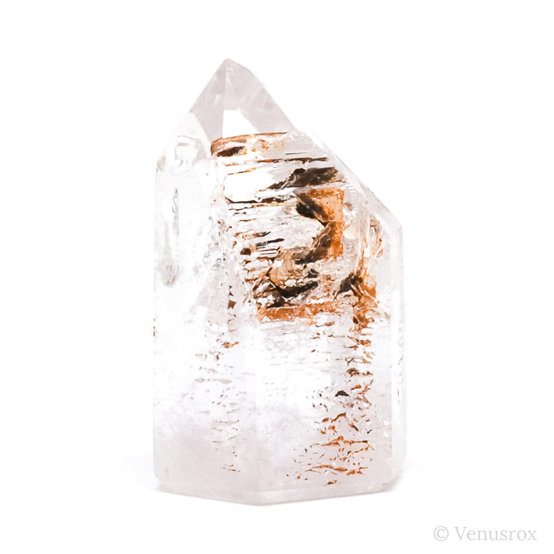 Amethyst Elestial Quartz Part Polished/Part Natural Point from Madagascar | Venusrox