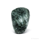 Seraphinite Polished Crystal from the Korshunovskoye Iron Scary Deposit, Irkutskaya Oblast, Siberia, Russia | Venusrox