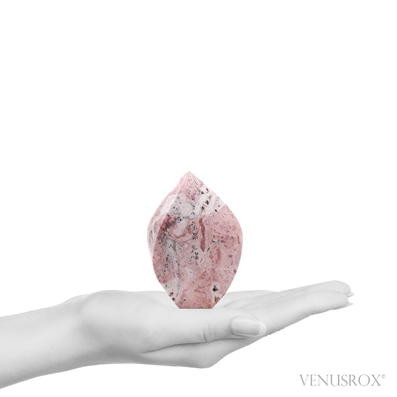 Rhodonite Polished Flame from Peru | Venusrox