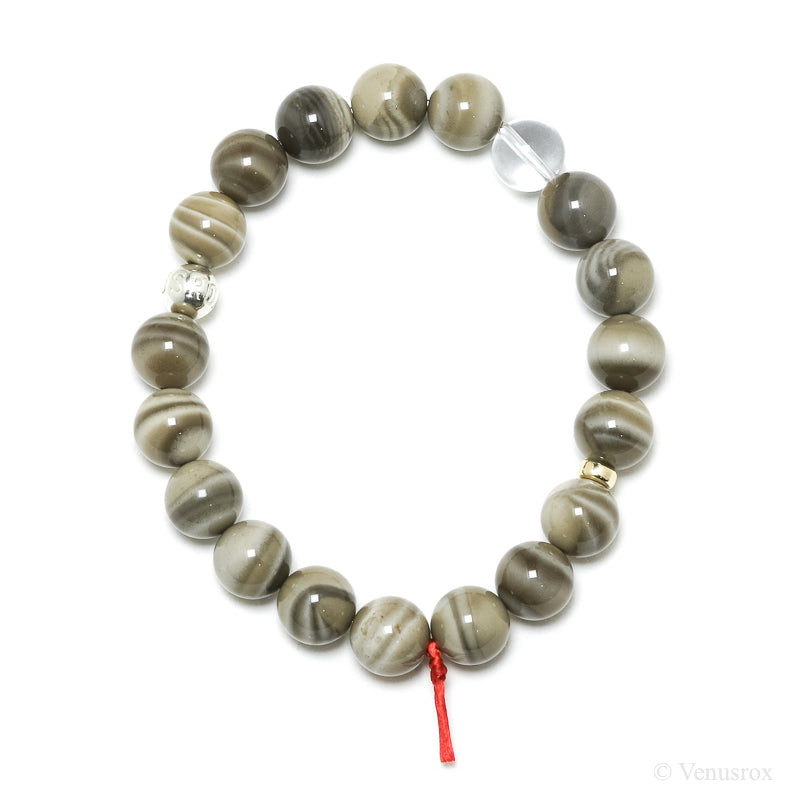 Flint Bead Bracelet from Poland | Venusrox