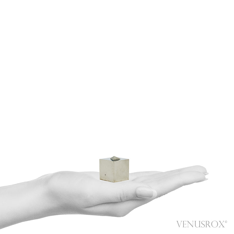 Natural Pyrite Cube Cluster from Navajun, La Rioja, Spain | Venusrox