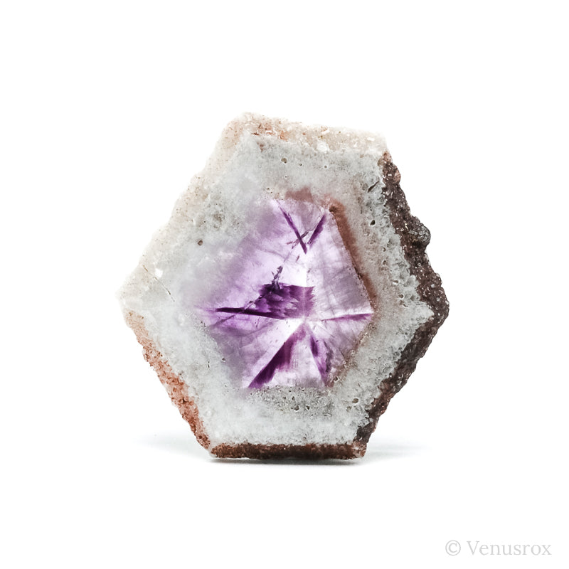 Amethyst Trapiche Polished/Natural Crystal from Rondônia, Brazil | Venusrox