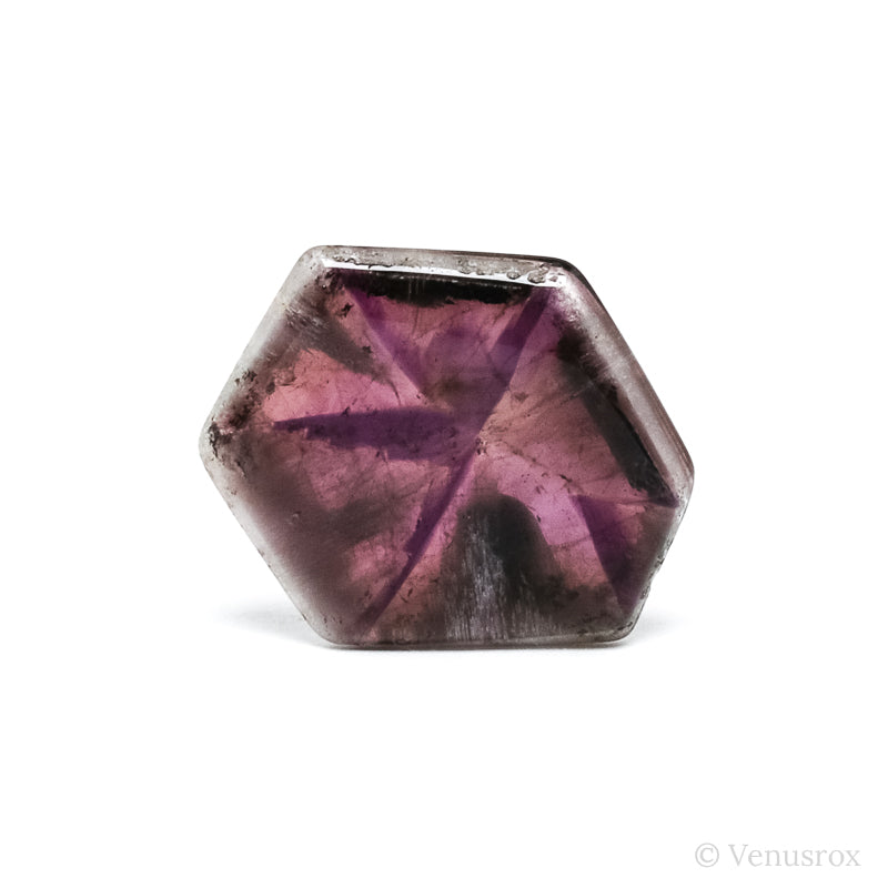 Amethyst Trapiche Polished Crystal from Rondônia, Brazil | Venusrox