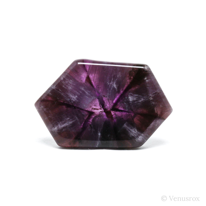 Amethyst Trapiche Polished Crystal from Rondônia, Brazil | Venusrox