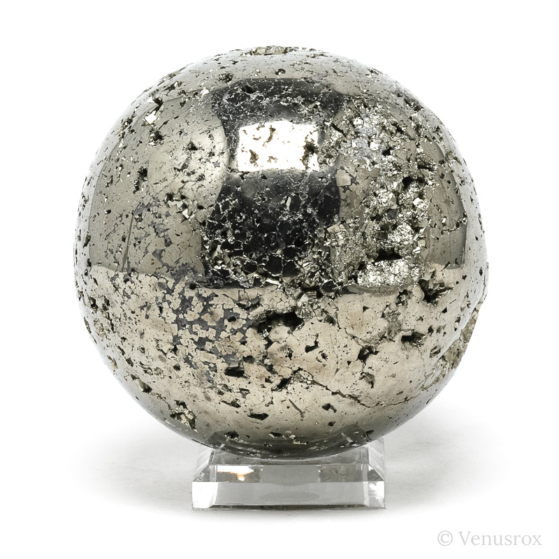 Pyrite Geode Sphere from Peru | Venusrox