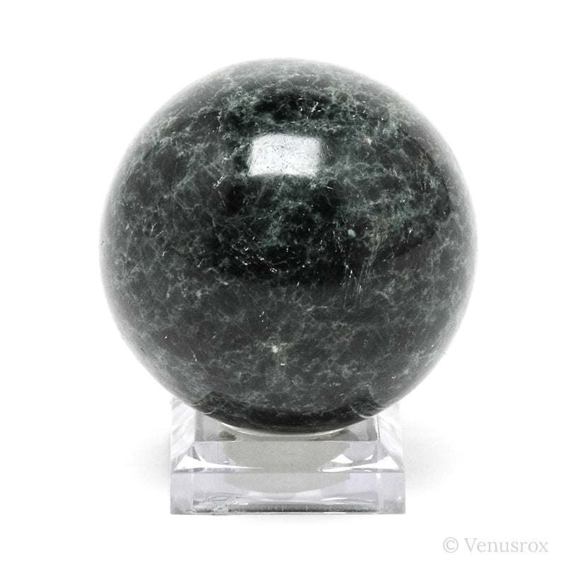 Green Apatite with Feldspar Sphere from Madagascar | Venusrox