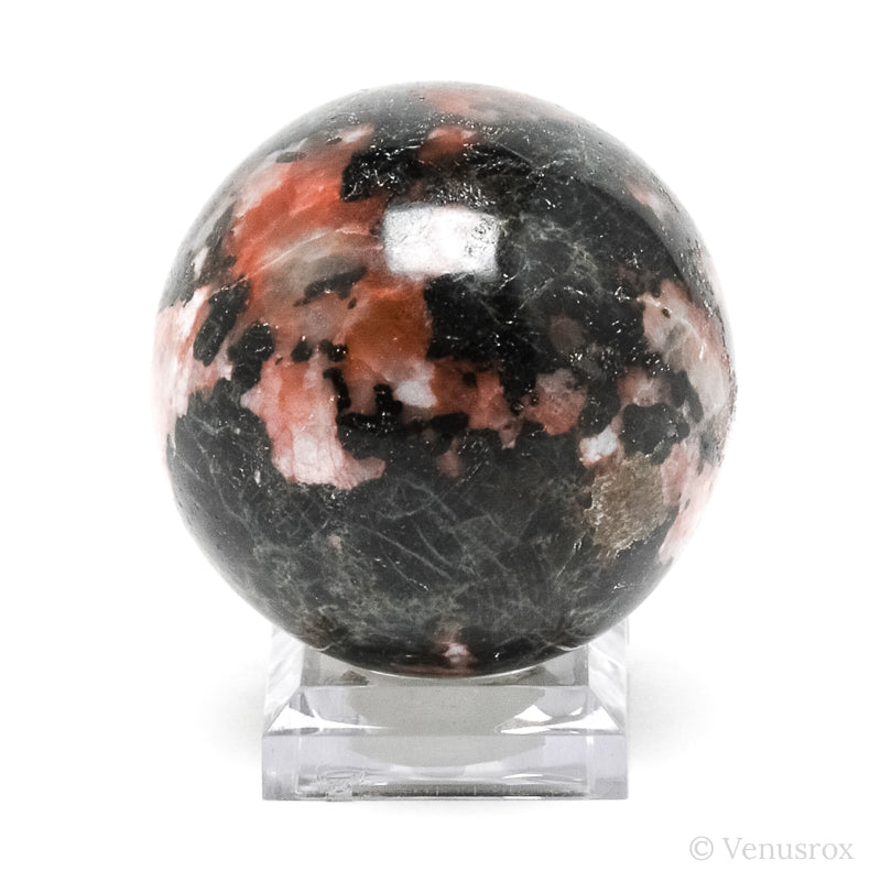 Green Apatite with Feldspar Sphere from Madagascar | Venusrox