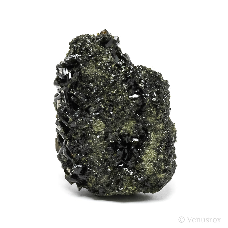 Epidote with Quartz Natural Cluster from Khorwin Mt, Tafresh County, Iran | Venusrox