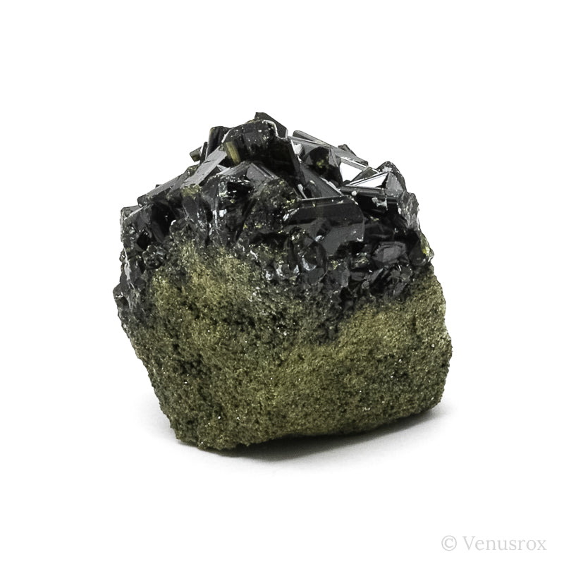 Epidote Natural Cluster from Khorwin Mt, Tafresh County, Iran | Venusrox