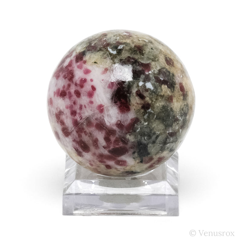 Kakortokite Polished Sphere from Greenland | Venusrox