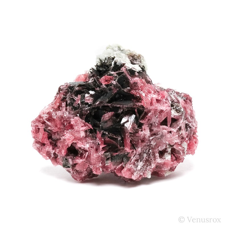 Rhodonite Polished Crystal from the Morro da Mina mine, Conselheiro Lafaiete, Minas Gerais, Brazil | Venusrox