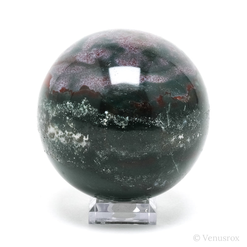 Bloodstone Polished Sphere from India | Venusrox
