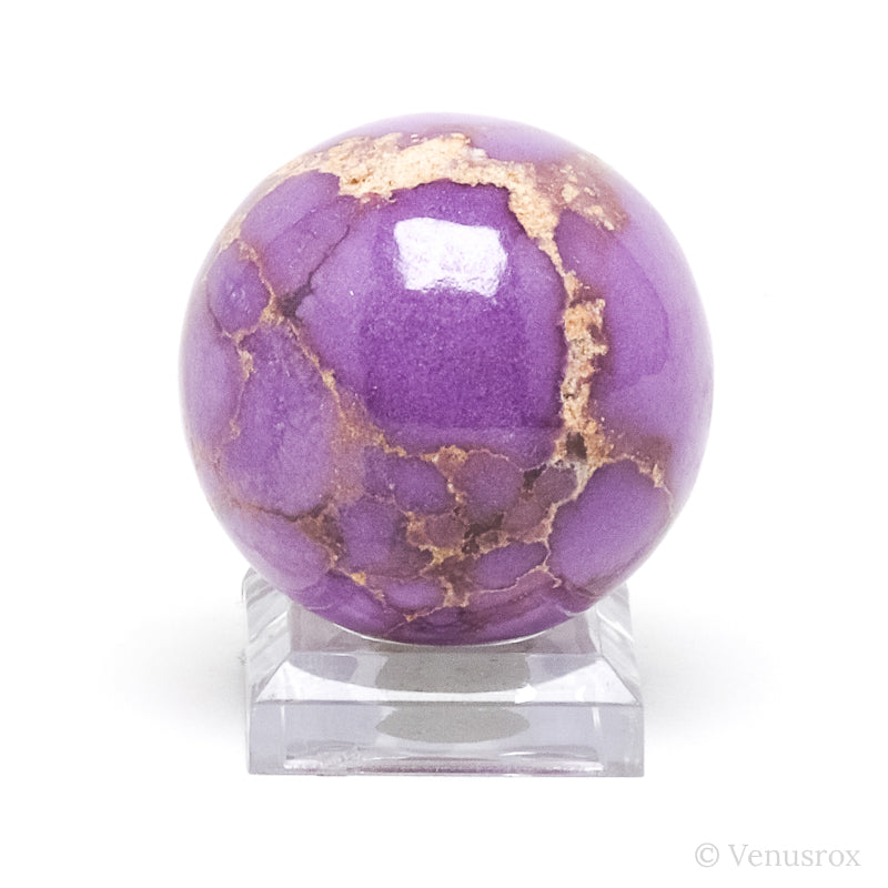 Phosphosiderite Polished Sphere from Peru | Venusrox