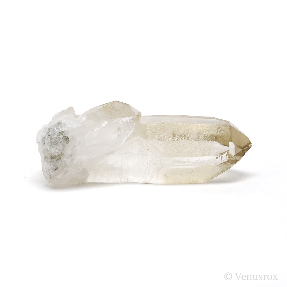 Tangerine Quartz Natural Point from Corinto, Minas Gerais, Brazil | Venusrox