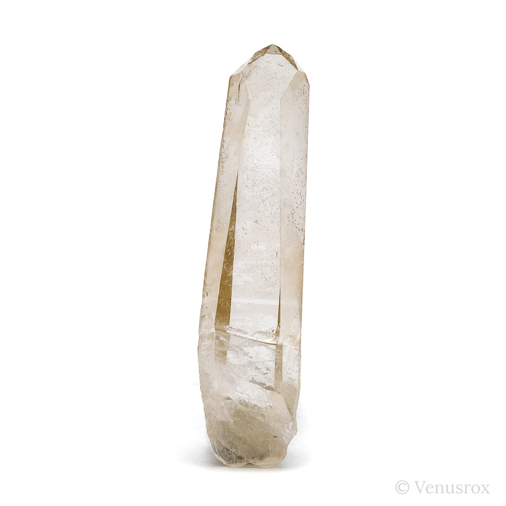 Tangerine Quartz Natural Point from Corinto, Minas Gerais, Brazil | Venusrox