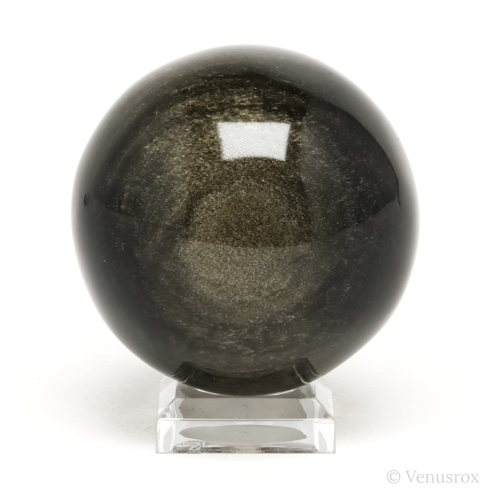Gold Sheen Obsidian Polished Sphere from Mexico | Venusrox