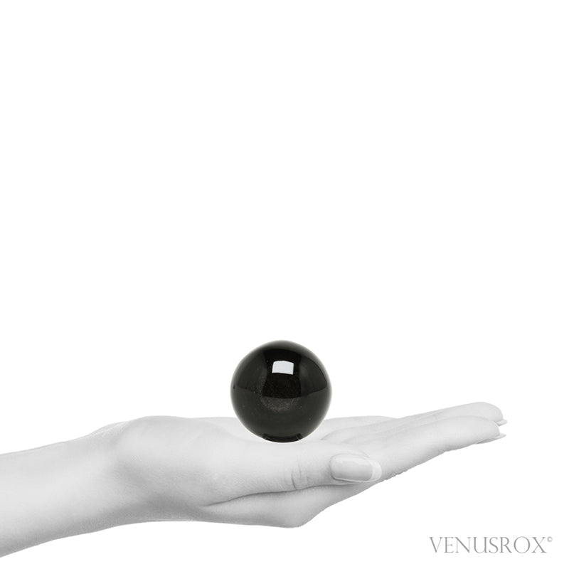 Gold Sheen Obsidian Polished Sphere from Mexico | Venusrox