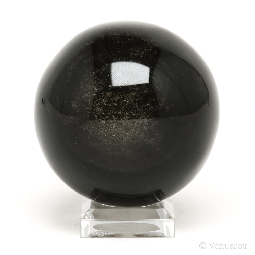 Gold Sheen Obsidian Polished Sphere from Mexico | Venusrox