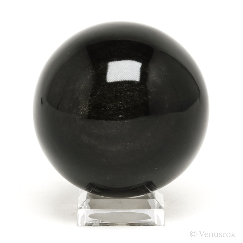 Gold Sheen Obsidian Polished Sphere from Mexico | Venusrox