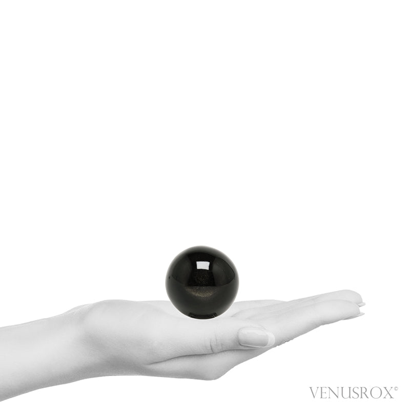 Gold Sheen Obsidian Polished Sphere from Mexico | Venusrox