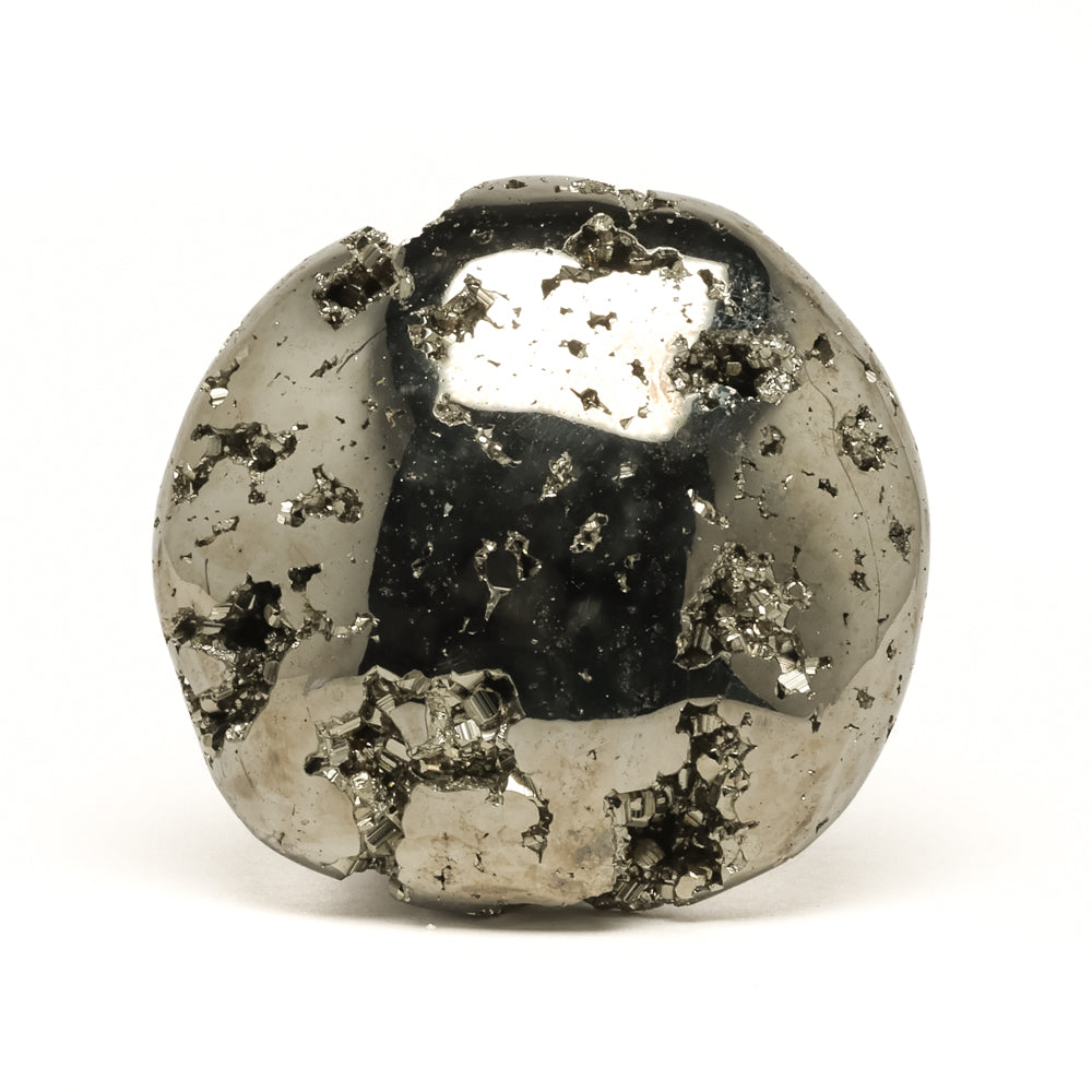 Pyrite Geode Polished Crystal from Peru | Venusrox