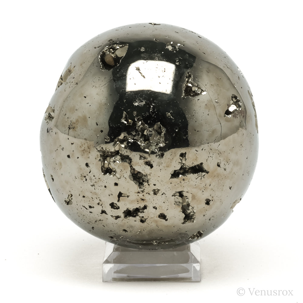 Pyrite Geode Sphere from Peru | Venusrox