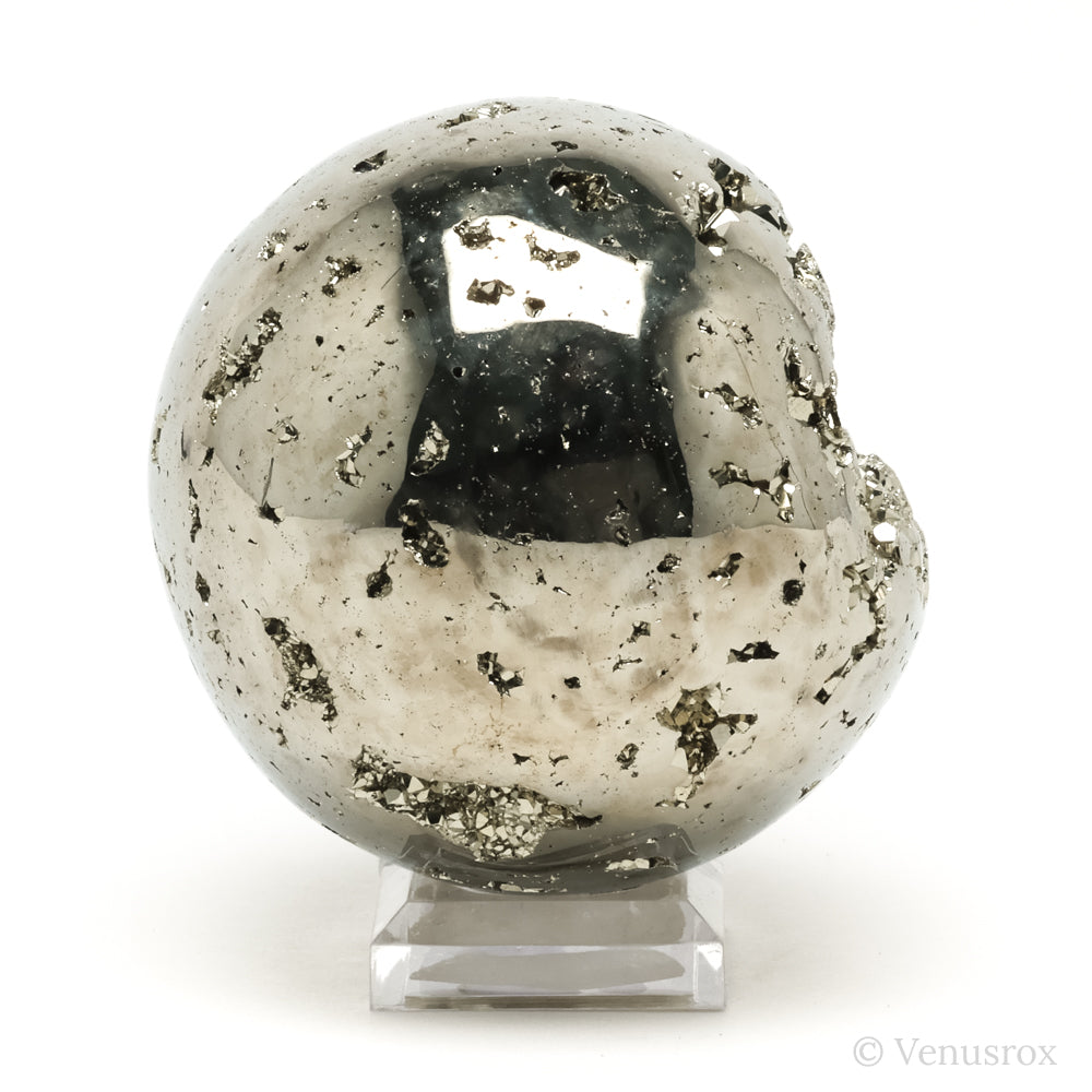 Pyrite Geode Sphere from Peru | Venusrox