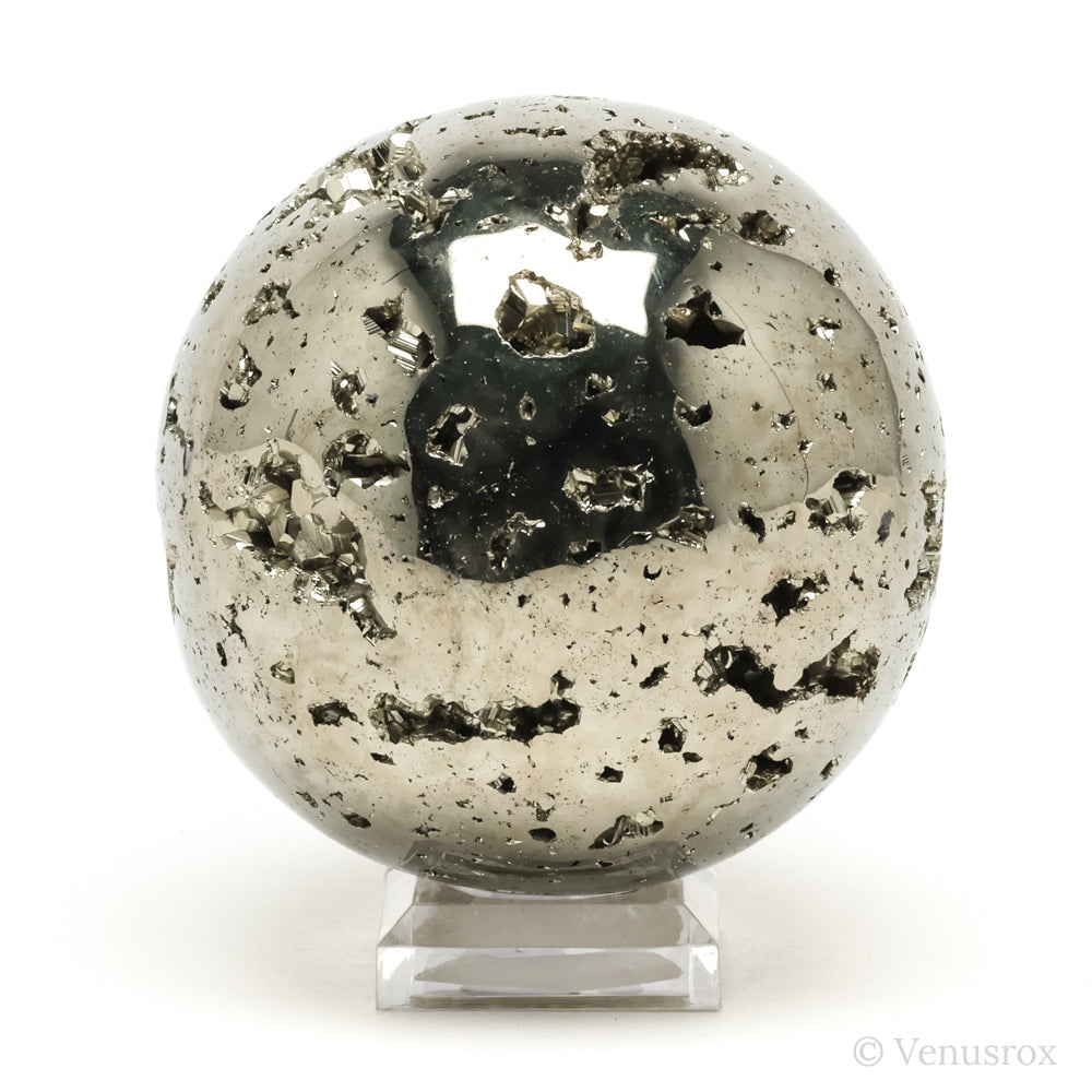 Pyrite Geode Sphere from Peru | Venusrox