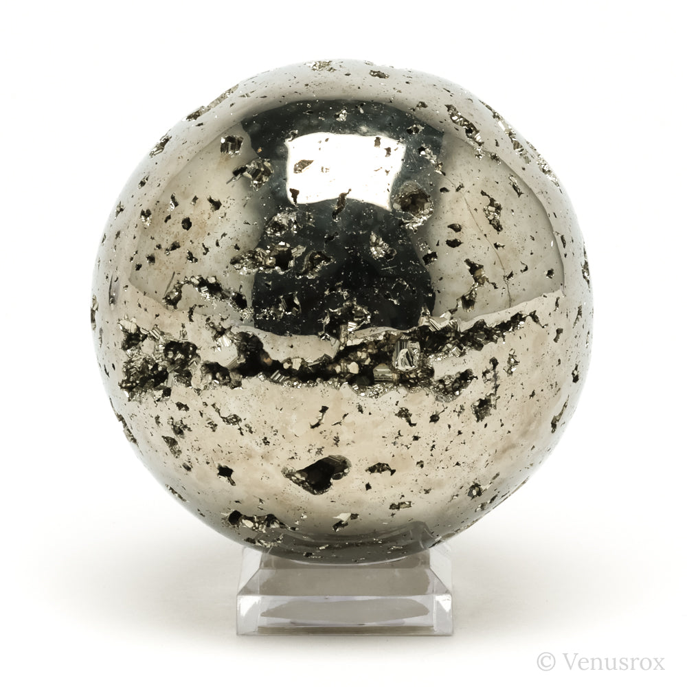 Pyrite Geode Sphere from Peru | Venusrox