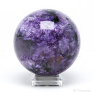 Charoite with Aegirine Polished Sphere from Sakha Republic, Siberia, Russia | Venusrox