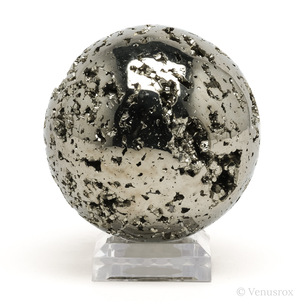Pyrite Geode Sphere from Peru | Venusrox