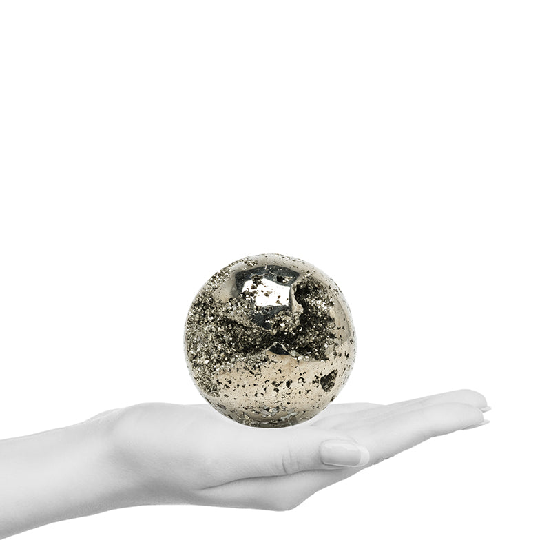 Pyrite Geode Sphere from Peru | Venusrox