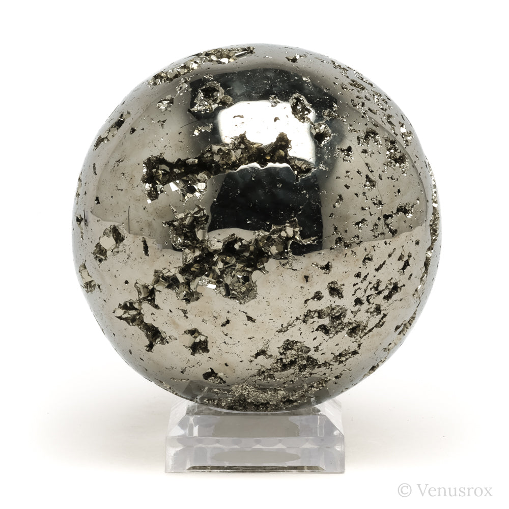 Pyrite Geode Sphere from Peru | Venusrox