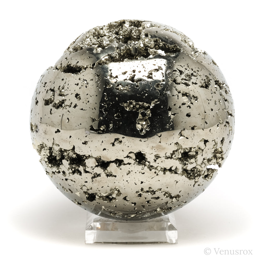 Pyrite Geode Sphere from Peru | Venusrox