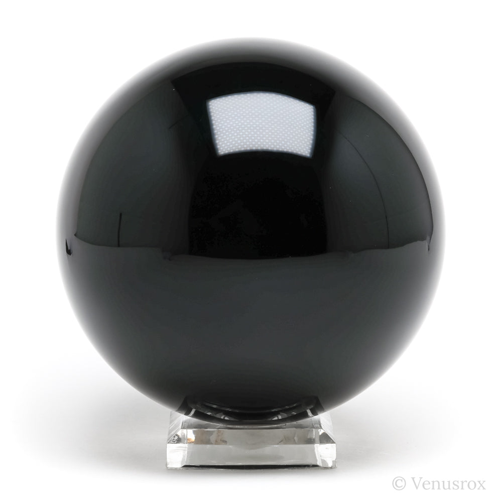 Black Obsidian Polished Sphere from Mexico | Venusrox