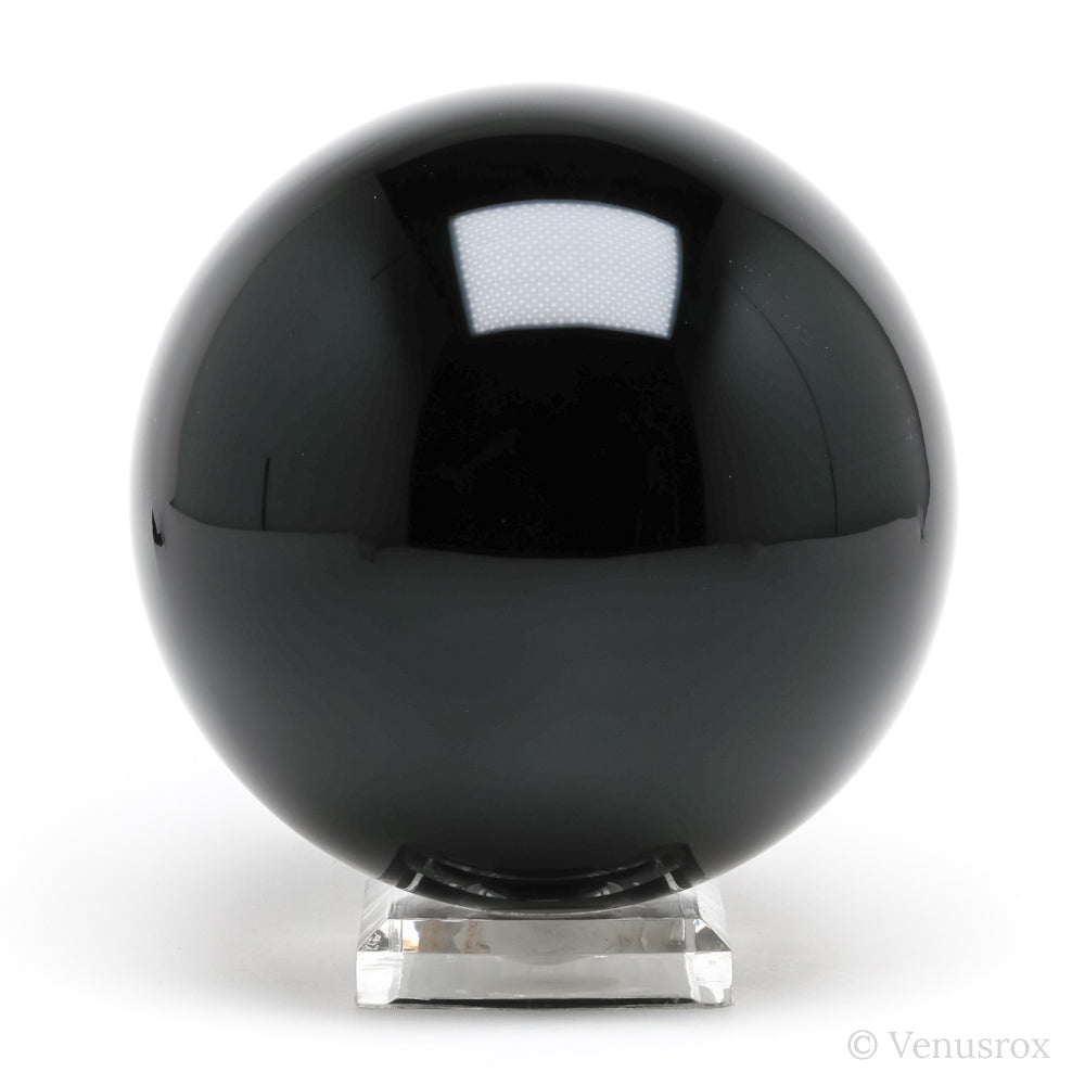 Black Obsidian Polished Sphere from Mexico | Venusrox