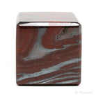 Red Jasper with Hematite Polished Cube from India | Venusrox