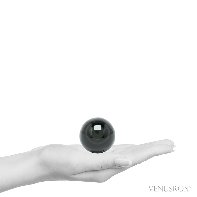 Rainbow Obsidian Sphere from Mexico | Venusrox