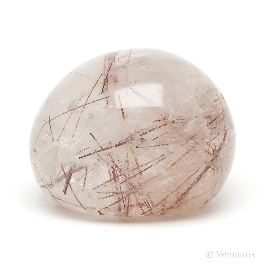 Copper Rutilated Quartz Part Polished/Part Natural Crystal from Brazil | Venusrox