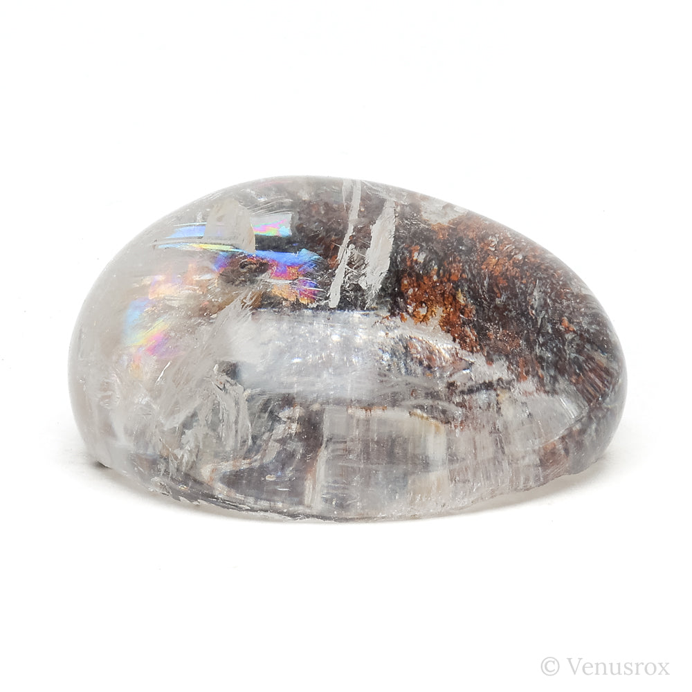 Clear Quartz with Iron Inclusions Part Polished/Part Natural from Brazil | Venusrox