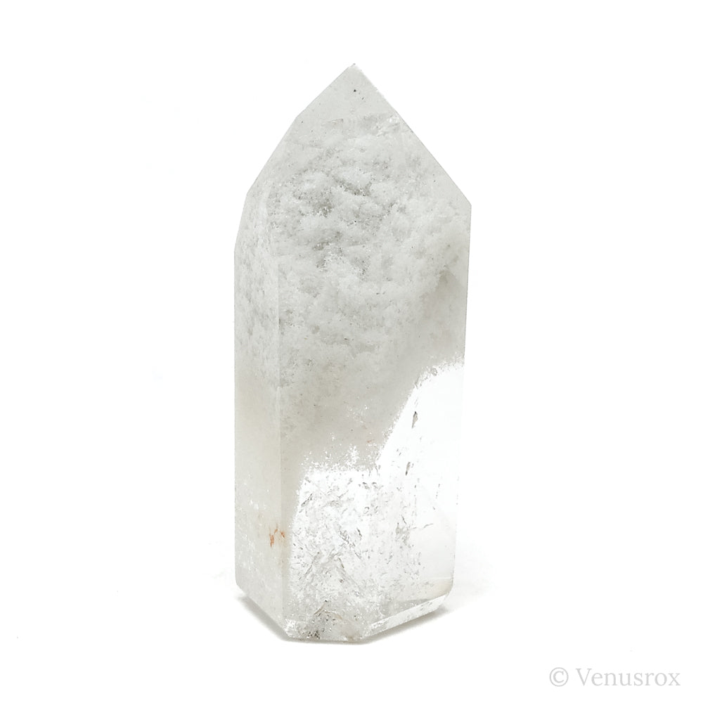 Phantom Quartz Polished Point from Minas Gerais, Brazil | Venusrox