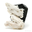 Black Tourmaline with Feldspar Natural Cluster from the Erongo Mountains, Namibia | Venusrox