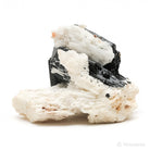 Black Tourmaline with Feldspar Natural Cluster from the Erongo Mountains, Namibia | Venusrox