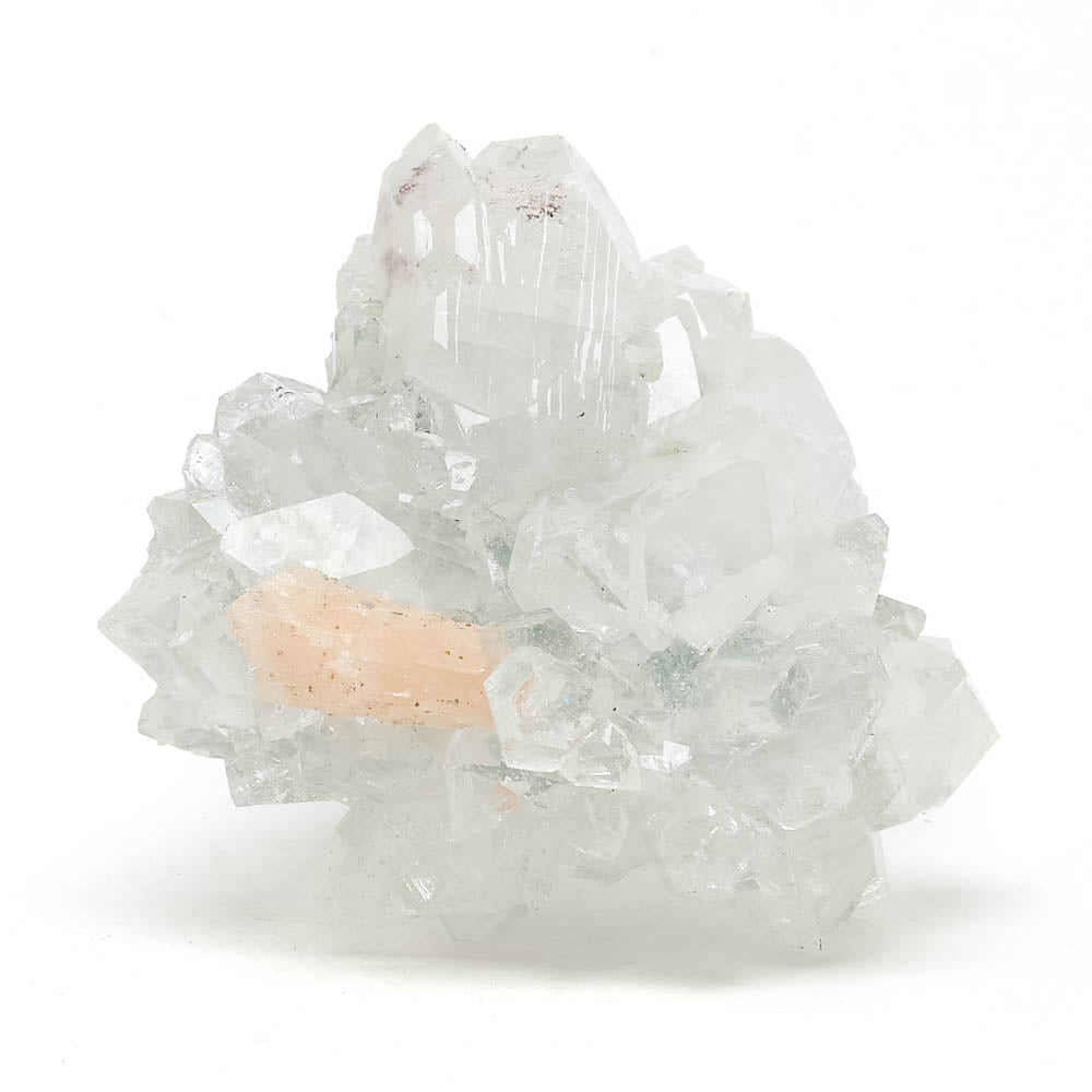 Apophyllite with Stilbite Natural Cluster from Maharashtra, India | Venusrox