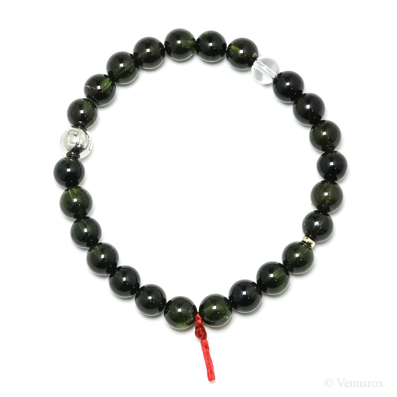 Green Tourmaline Bead Bracelet from Brazil | Venusrox